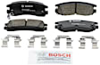 2009 Chevrolet Impala - Rear Ceramic Brake Pad Set, 3.5L 6Cyl, Quietcast Premium Series