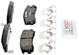 2009 Chevrolet Impala - Rear Ceramic Brake Pad Set, 3.5L 6Cyl, Quietcast Premium Series