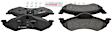 BP820 Front Quietcast Premium Series Semi-metallic Brake Pad Set