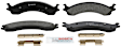 BP821 Front Quietcast Premium Series Semi-metallic Brake Pad Set