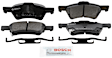 2003 Chrysler Voyager - Front Semi-metallic Brake Pad Set, 3.3L 6Cyl, Non-ABS, Quietcast Premium Series