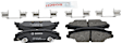 BP922 Rear Quietcast Premium Series Semi-metallic Brake Pad Set