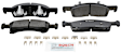 2004 Ford Expedition - Front Semi-metallic Brake Pad Set, 5.4L 8Cyl, Quietcast Premium Series