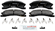 BP945 Front Quietcast Premium Series Semi-metallic Brake Pad Set
