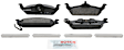 BP963 Rear Quietcast Premium Series Semi-metallic Brake Pad Set