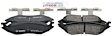 2008 Dodge Durango - Rear Semi-metallic Brake Pad Set, 5.7L 8Cyl, Quietcast Premium Series