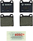 1976 Volkswagen Rabbit - Front Semi-metallic Brake Pad Set, 1.6L 4Cyl, Manual Transaxle, Quietcast Premium Series