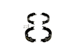 2013 Subaru XV Crosstrek - Parking Brake Shoe, 2-Wheel Set