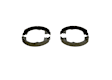 BS1042 Parking Brake Shoe - Direct Fit, 2-Wheel Set