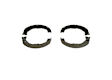1970 Mercury Montego - Front Brake Shoe Set, 4.1L 6Cyl, Blue Series