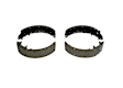 1965 Ford Fairlane - Front Brake Shoe Set, 6.4L 8Cyl, With 10.00 (in) x 2.25 (in) Brake Drum, Blue Series