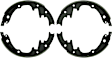 1969 Chevrolet C10 Suburban - Front or Rear Brake Shoe Set, 5.0L 8Cyl, Blue Series