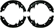 BS473R Rear Brake Shoe Set, Blue Series