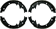 BS473R Rear Brake Shoe Set, Blue Series