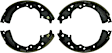 1985 Toyota Pickup - Rear Brake Shoe Set, 2.4L 4Cyl, With 0.5 Ton Chassis, Blue Series