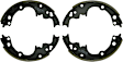 1992 Chevrolet Astro - Rear Brake Shoe Set, 4.3L 6Cyl, Blue Series