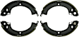 BS524 Rear Brake Shoe Set, Blue Series