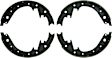 BS55R Rear Brake Shoe Set, Blue Series