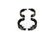BS704 Rear Brake Shoe Set, Blue Series