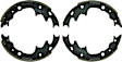 BS704R Rear Brake Shoe Set, Blue Series