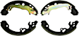 2008 Ford Focus - Rear Brake Shoe Set, 2.0L 4Cyl, Blue Series