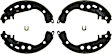 BS753 Rear Brake Shoe Set, Blue Series