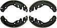 2003 Chrysler PT Cruiser - Rear Brake Shoe Set, 2.4L 4Cyl, engvin: B, With 8.66 (in) x 1.57 (in) Brake Drum, Blue Series