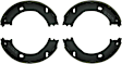 BS771 Parking Brake Shoe - Direct Fit, 2-Wheel Set