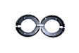 BS771 Parking Brake Shoe - Direct Fit, 2-Wheel Set