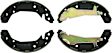 BS800 Rear Brake Shoe Set, Blue Series