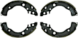 2012 Honda Insight - Rear Brake Shoe Set, 1.3L 4Cyl, Blue Series
