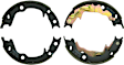 BS914 Parking Brake Shoe - Direct Fit, 2-Wheel Set