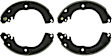 2016 Mitsubishi i-MiEV - Rear Brake Shoe Set, BATTERY EV (EV/BEV), Blue Series