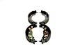 BS945 Rear Brake Shoe Set, Blue Series