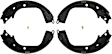 2009 GMC Sierra 1500 - Rear Brake Shoe Set, 4.8L 8Cyl, With Drum Rear Brakes, Blue Series