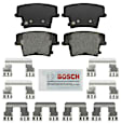 BSD1057A Rear Severe Duty Series Semi-metallic Brake Pad Set