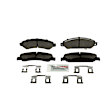 BSD1092 Front Severe Duty Series Semi-metallic Brake Pad Set