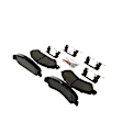 BSD1092 Front Severe Duty Series Semi-metallic Brake Pad Set