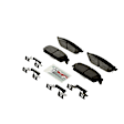 BSD1194 Rear Severe Duty Series Semi-metallic Brake Pad Set