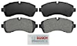 2022 Mercedes Benz Sprinter 1500 - Front Semi-metallic Brake Pad Set, 2.0L 4Cyl, Severe Duty Series