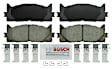 2007 Toyota Camry - Front Semi-Metallic Brake Pad Set, With Spreadfingers on Pad Spring., Severe Duty Series