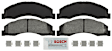2013 Ford E-250 - Front Semi-metallic Brake Pad Set, 5.4L 8Cyl, Severe Duty Series