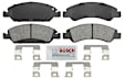 BSD1363 Front Severe Duty Series Semi-metallic Brake Pad Set