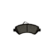BSD1540 Front Severe Duty Series Semi-metallic Brake Pad Set