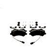 BSD1540 Front Severe Duty Series Semi-metallic Brake Pad Set