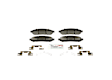 BSD1548 Front Severe Duty Series Semi-metallic Brake Pad Set