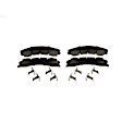 BSD1565 Severe Duty Series Semi-metallic Brake Pad Set