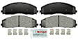2014 Ford F-250 Super Duty - Front Semi-metallic Brake Pad Set, 6.2L 8Cyl, Severe Duty Series