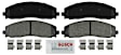 BSD1691 Rear Severe Duty Series Semi-metallic Brake Pad Set