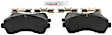 BSD1699 Front Severe Duty Series Semi-metallic Brake Pad Set